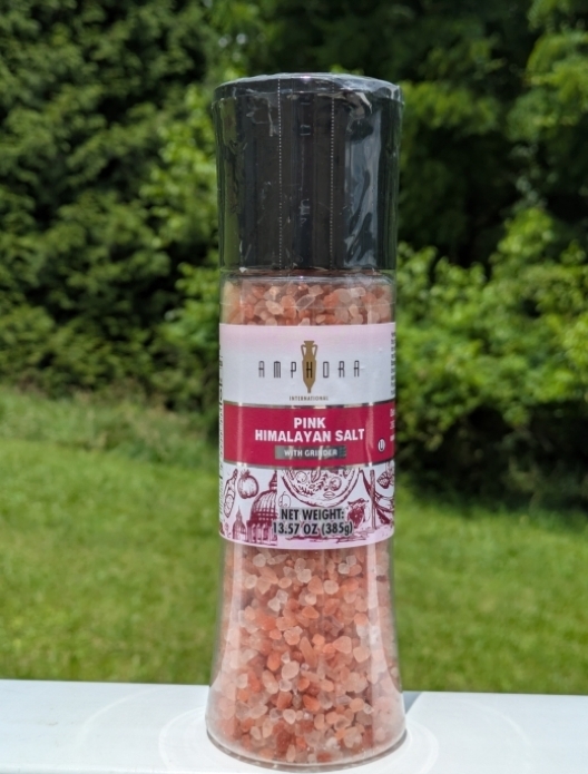 Amphora Pink Himalayan with Grinder 13.57oz