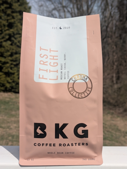 BKG FIRST LIGHT Premium Whole Bean Coffee 12oz (Medium Roast)