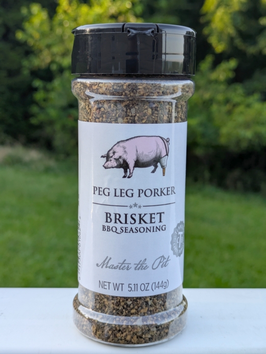Memphis Style Brisket BBQ Seasoning Peg Leg Porker 5.11oz
