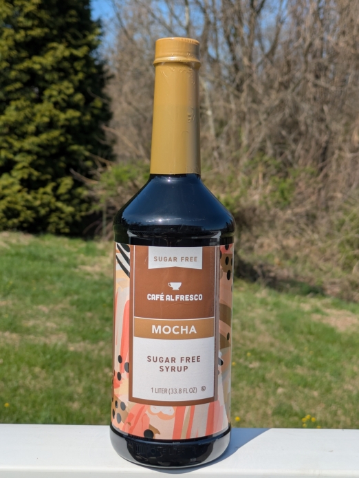 Cafe Al Fresco MOCHA Flavored Coffee Syrup 1L (Sugar Free)
