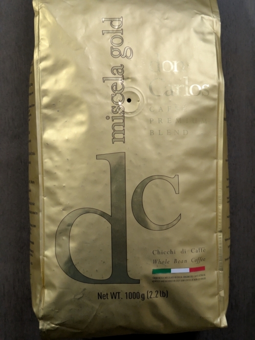 Don Carlos Miscela Gold Premium Whole Bean Coffee Blends 2.2lbs
