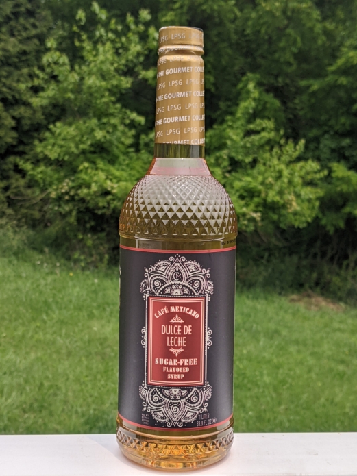 Cafe Mexicano Dulce De Leche Flavored Coffee Syrup 1L [Sugar Free]