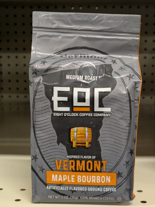 Vermont Maple Bourbon Flavored Ground Coffee 11oz (Medium Roast) Vermont Maple Bourbon Flavored Ground Coffee 11oz (Medium Roast)