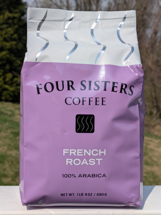 Four Sisters Premium Blend French Roast Ground Coffee 1.8lbs (Dark Roast)