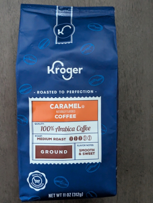 Caramel Flavored Ground Coffee 11oz (Medium Roast)