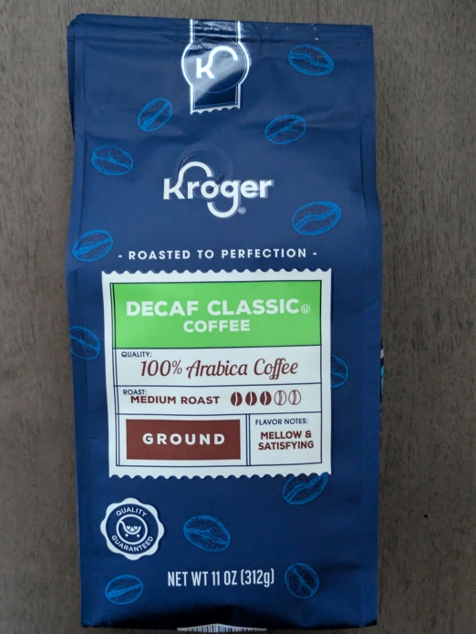 Decaf Classic Ground Coffee 11oz (Medium Roast)