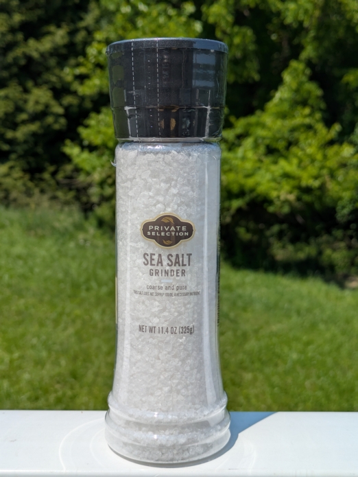 Private Selection Sea Salt in-built Grinder  11.4oz