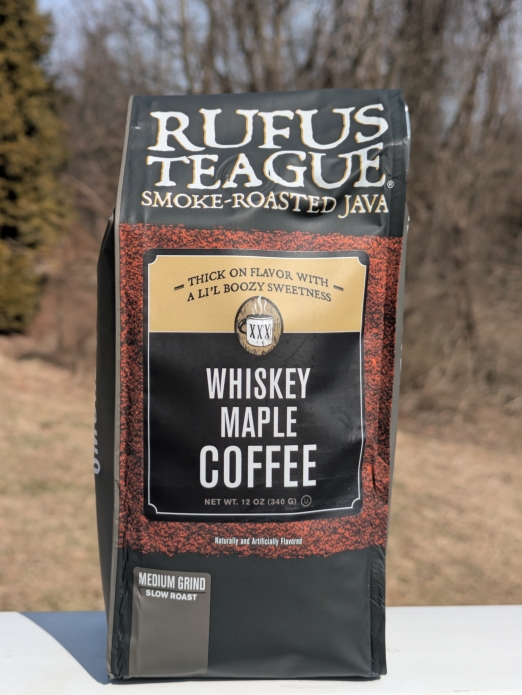 Whiskey Maple Smoke Roasted Flavored Coffee 12oz Bag (Medium Roast)